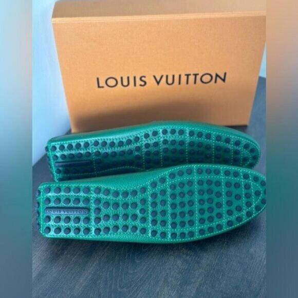 Louis Vuitton Green Monte Carlo Moccasin - Size 10 - Picture 7 of 7